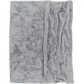 Tapis.fr Couverture douce Fluffy gris 200x240 cm