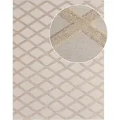 Tapis.fr Tapis lavable Utah beige 160x220 cm