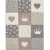 Tapis.fr Tapis pour enfants Kosmos beige 240x340 cm