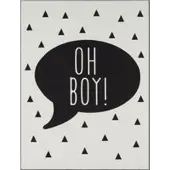 Tapis.fr Tapis pour enfant lavable Aleynia noir 80x150 cm