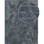 Tapis.fr Tapis en fourrure Arnia anthracite 80x150 cm