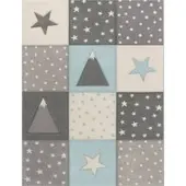 Tapis.nl Tapis pour enfants Kosmos bleu 120x170 cm