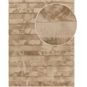 Tapis.fr Tapis en fourrure Arnia beige 160x220 cm