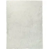 Tapis.fr Tapis à poils longs Glamorous blanc 80x150 cm