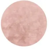 Tapis.fr Tapis moelleux Solina rose 80 cm rond