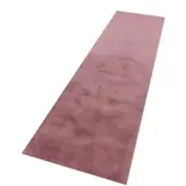 Tapis.fr Tapis moelleux Solina couleur baie 80x300 cm
