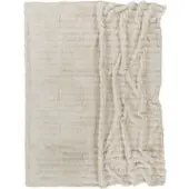 Tapis.nl Couverture douce Arnia crème 150x200 cm