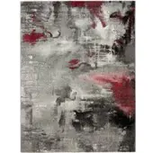 Tapis.fr Tapis Horizon rouge 160x230 cm