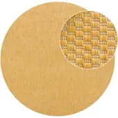 Tapis.fr Tapis d'intérieur & extérieur Venezia jaune 160 cm rond