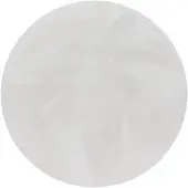Tapis.fr Tapis moelleux Solina blanc 200 cm rond