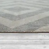 Tapis.fr Tapis d'intérieur & extérieur Saga blanc 160 cm rond