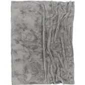 Tapis.fr Couverture douce Solina anthracite 150x200 cm