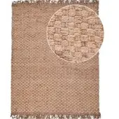 Tapis.fr Tapis en jute Sakira beige 160x230 cm