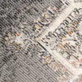 Tapis.fr Tapis d'intérieur & extérieur Torino gris 160 cm rond