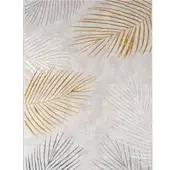 Tapis.fr Tapis Tiana jaune 80x150 cm