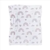 Tapis.fr Couverture douce pour enfants Colin blanc 127x150 cm