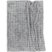 Tapis.fr Couverture douce Arnia gris 200x240 cm