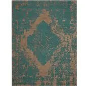 Tapis.fr Tapis tissé á plat Marbella turquoise 160x230 cm