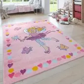 Tapis.fr Tapis pour enfants Prinzessin lillifee rose 120x170 cm