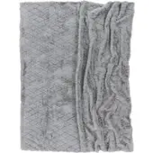 Tapis.nl Couverture douce Arnia gris 150x200 cm