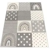 Tapis.fr Tapis pour enfants Ninique gris 133 cm carré