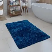 Tapis.fr Tapis de bain Kandela bleu 40x55 cm