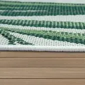 Tapis.nl Tapis d'intérieur & extérieur Ostenza vert 120 cm rond