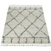 Tapis.nl Tapis à poils longs Nadori crème 80x150 cm