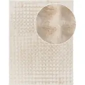 Tapis.fr Tapis en fourrure Arnia crème 120x160 cm