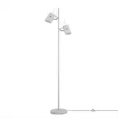 Tapis.fr Lampadaire Caleo blanc