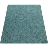 Tapis.nl Tapis shaggy Trista turquoise 120x170 cm