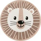 Tapis.nl Tapis pour enfant lavable Chiko beige 150 cm rond