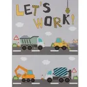 Tapis.fr Tapis pour enfants Bini gris 120x160 cm