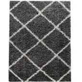 Tapis.nl Tapis shaggy Kalea anthracite 240x340 cm