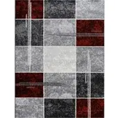 Tapis.fr Tapis Sinay rouge 80x150 cm