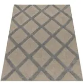 Tapis.nl Tapis Geneva gris 80x150 cm