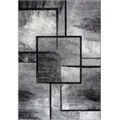 Tapis.fr Tapis Monde gris 160x230 cm