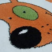 Tapis.nl Tapis pour enfants Die lieben sieben blanc 160 cm rond
