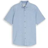 Tom Tailor Chemise bleu marine / bleu clair / blanc