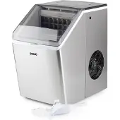 Domo Machine à glaçons transparents - inox - DO9301IB