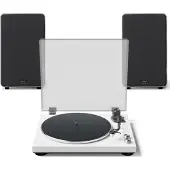 Kanto Audio Kanto OBI3 Turntable with AVCOM Active Speakers Matte White