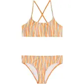 O'Neill Bikini 'Essentials' bleu-gris / jaune clair / vert pastel / orange clair