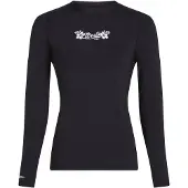 O'Neill T-shirt fonctionnel 'Skins' noir / blanc