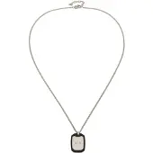 Armani Exchange Chaîne noir / argent