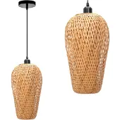 Toolight Lampe Suspendue APP986-1CP Brown