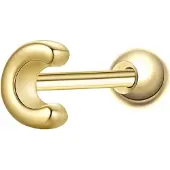 Glanzstücke Boucles d'oreilles jaune d'or
