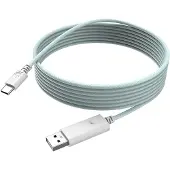 GameSir PJAC10-2 câble USB 3 m USB A USB C Cyan et Blanc