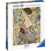 Ravensburger 120011323 Gustav Klimt : La dame à l'éventail