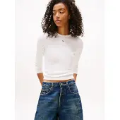 Tommy Hilfiger T-shirt 'ESSENTIAL' blanc