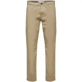 Selected Pantalon chino 'SLHMiles Flex' beige